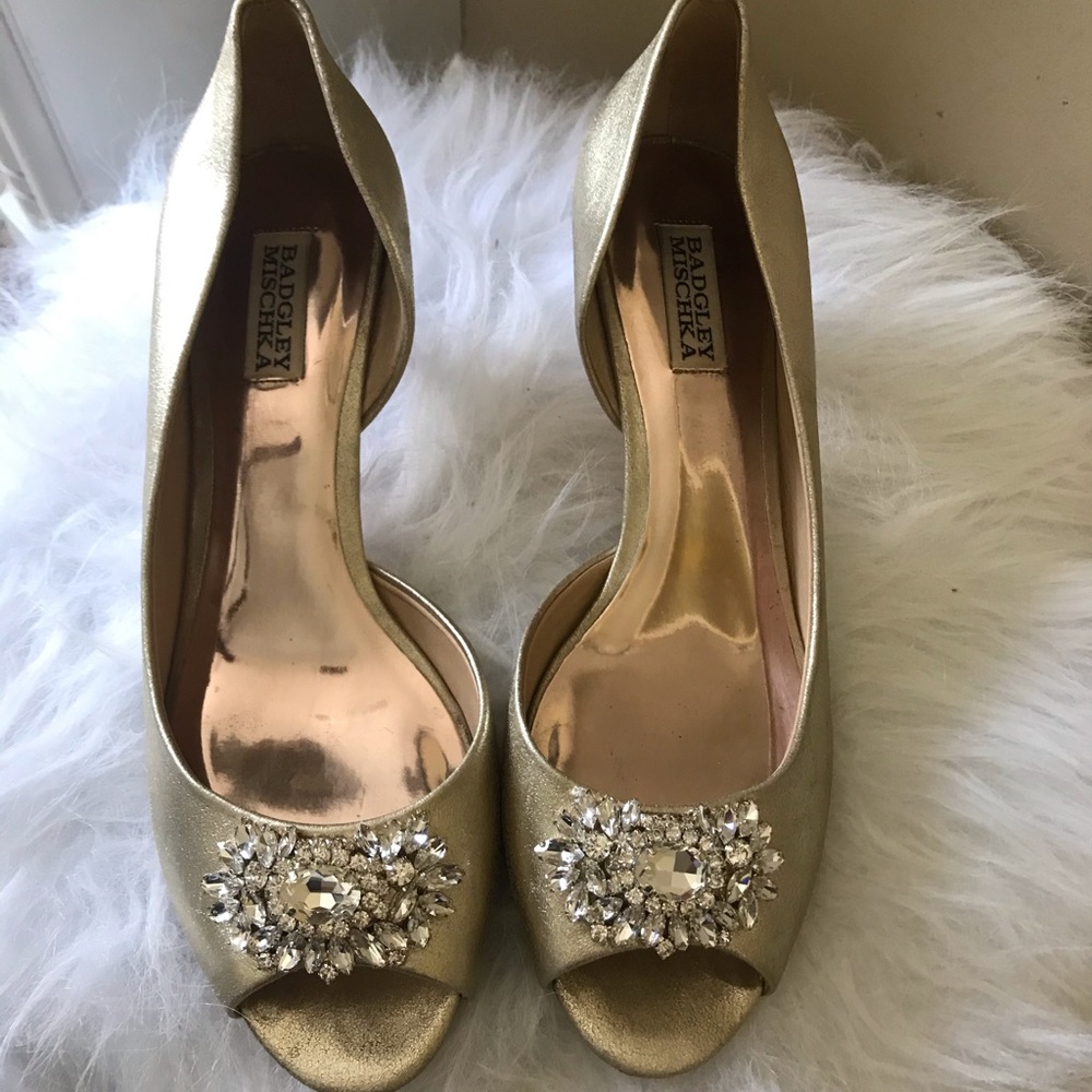 Badgley Mischka Macie Shoes so 10